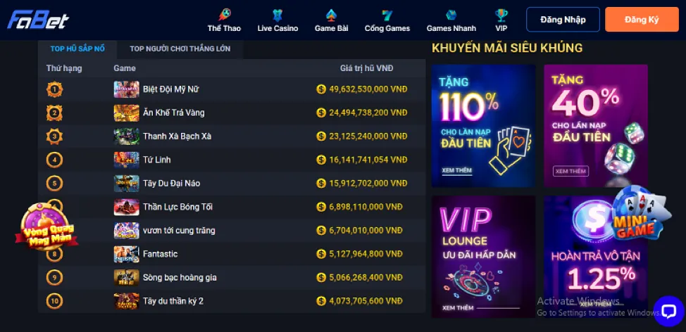 Trò chơi điện tử và bắn cá với đồ họa đẹp mắt tại bigbet88 casino